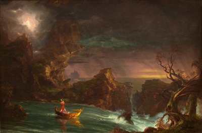 Die Reise des Lebens: Mannesalter von Thomas Cole