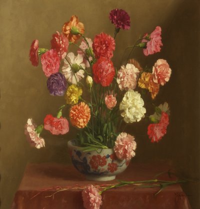 Nelken, ca. 1929 von Thomas Cooper Gotch