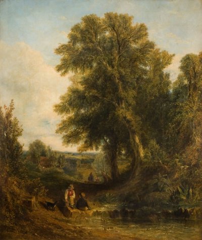 Englische Landschaft, 1829 von Thomas Creswick