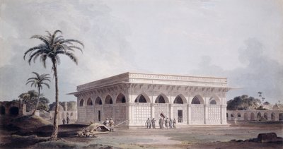 Die Chaunsath Khamba Nizamuddin, Delhi von Thomas Daniell