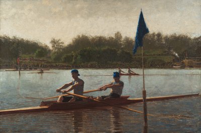 Die Biglin-Brüder drehen die Boje von Thomas Eakins