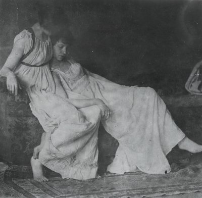 Unidentifizierte Modelle in griechischen Kostümen von Thomas Eakins