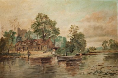 Eine Flusslandschaft von Thomas Grimshaw