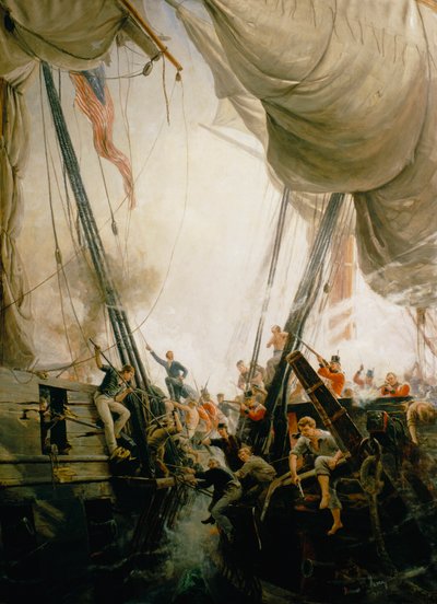 „Boarding the Chesapeake“ von Thomas Henry