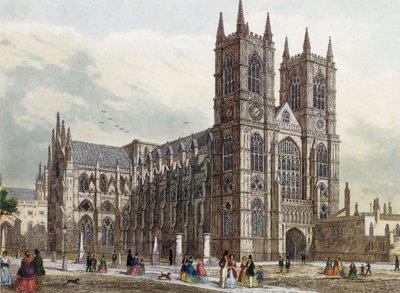 London: Westminster Abbey von Thomas Hosmer Shepherd