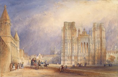 Kathedrale von Wells von Thomas Hosmer Shepherd