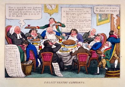 Select vestry comforts, 1828 von Thomas Jones