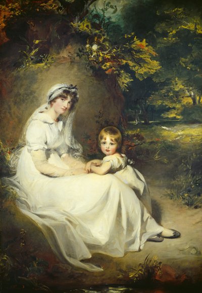 Lady Mary Templetown und ihr Sohn, 1802 von Thomas Lawrence