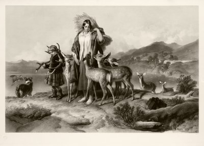 Die Familie des Försters von Thomas Lewis Atkinson