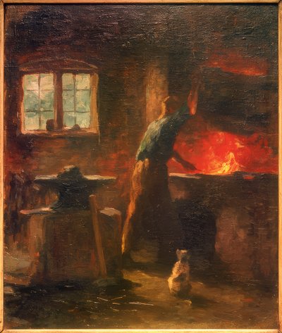 Schmiede in Tangstedt von Thomas Ludwig Herbst