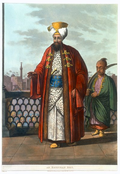 Ein ägyptischer Bey von Thomas Milton