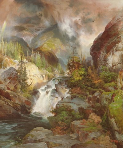 Kinder des Berges, 1867 von Thomas Moran