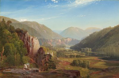 Die Juniata, Abend, 1864 von Thomas Moran