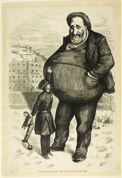 Kann das Gesetz ihn erreichen? von Thomas Nast