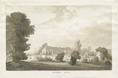 Schloss von Eccleshall von Thomas Peploe Wood