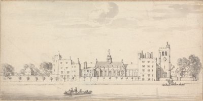 Lambeth Palace vom anderen Flussufer von Thomas Priest