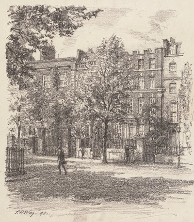Nr. 4 Cheyne Walk, Chelsea von Thomas Robert Way