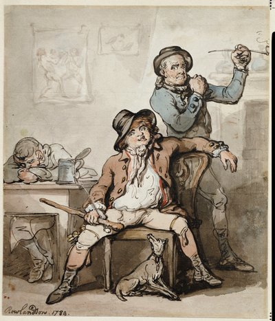 Ein Paar Schurken, 1789 von Thomas Rowlandson