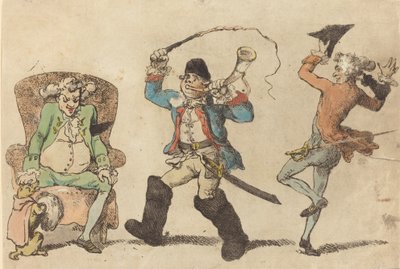 Ein Franzose im November, 1788 von Thomas Rowlandson