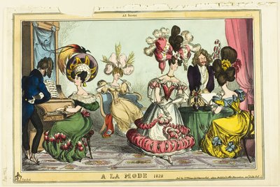 A La Mode von Thomas Rowlandson
