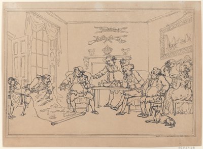 Armee, 5. November 1787 von Thomas Rowlandson