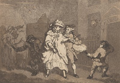 Höflichkeit, 1787 von Thomas Rowlandson
