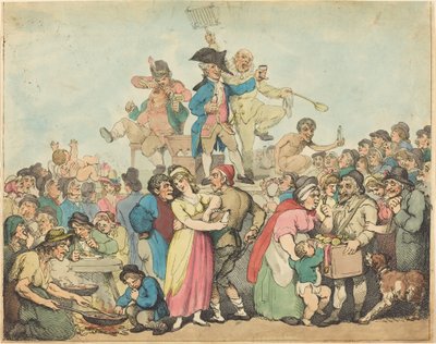 Dr. Botherum, der Scharlatan von Thomas Rowlandson
