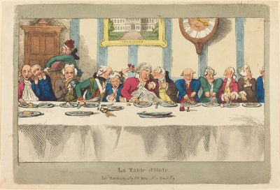 Das Gasthaus von Thomas Rowlandson