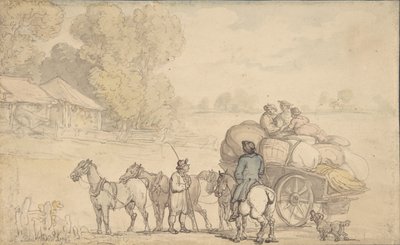 Migranten von Thomas Rowlandson