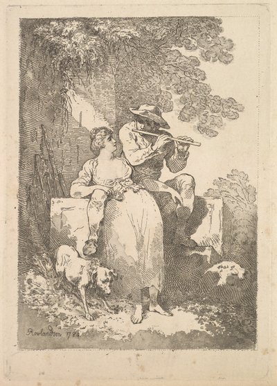 Ruhe von der Arbeit an sonnigen Tagen, 1784-87 von Thomas Rowlandson