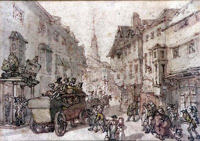 Die Diligence von Thomas Rowlandson