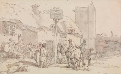 Das Woolpack Inn von Thomas Rowlandson