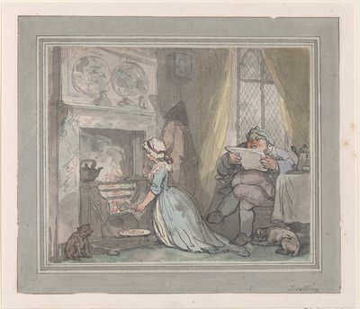 Trinkspruch, 1783-1790 von Thomas Rowlandson