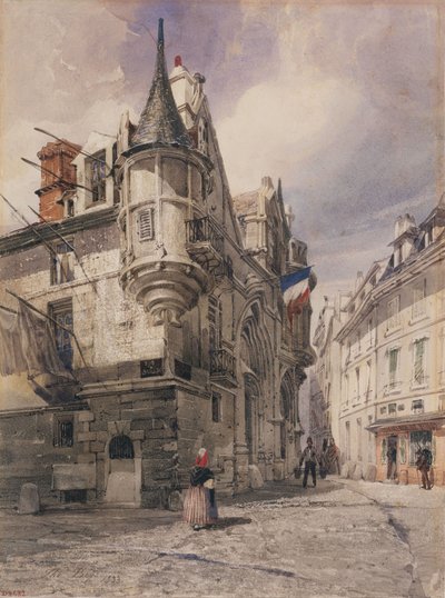 Hotel de Sens, rue du Figuier von Thomas Shotter Boys