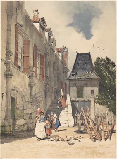 Die Abtei St. Amand, Rouen von Thomas Shotter Boys