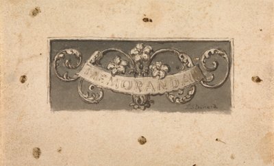 Notizen von Thomas Stothard