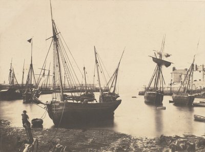 Hafenszene, ca. 1855 von Thomas Sutton.