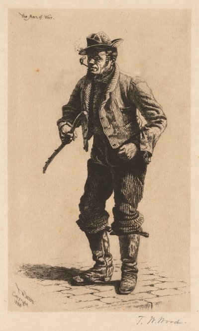 Das Kriegsschiff von Thomas Waterman Wood