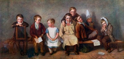 Das Lächeln, 1842, 1912 von Thomas Webster