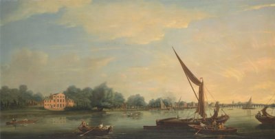 Die Themse bei Chelsea von Thomas Whitcombe