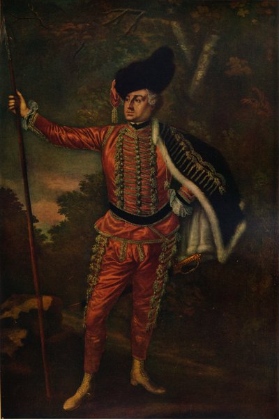 David Garrick als Tancred, 1938 von Thomas Worlidge