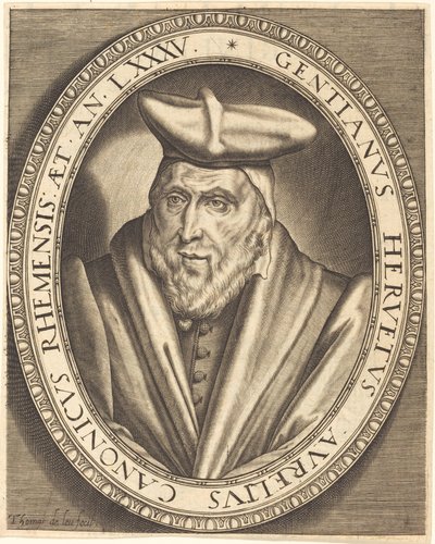 Gentien Hervet, Kanoniker von Reims von Thomas de Leu
