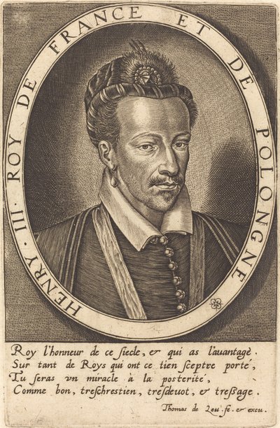 Heinrich III., König von Frankreich von Thomas de Leu