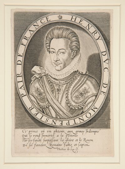 Henri de Bourbon, Herzog von Montpensier von Thomas de Leu