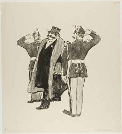 Einhundert Millionen von Théophile Alexandre Pierre Steinlen