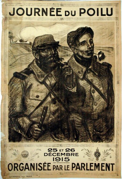 Der Tag des Doughboy von Théophile Alexandre Pierre Steinlen