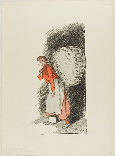 Der Lumpensammler von Théophile Alexandre Pierre Steinlen