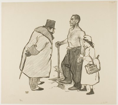 Die jüngste Tochter von Théophile Alexandre Pierre Steinlen