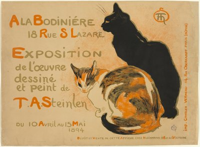 À la Bodinière von Théophile Alexandre Pierre Steinlen