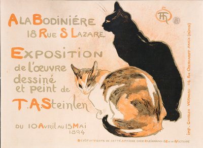 Bei der Bodiniere, 1894 von Théophile Alexandre Steinlen
